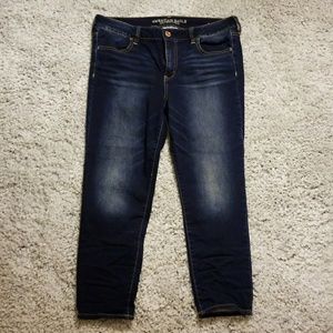American eagle crop jeggings